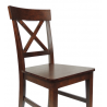 Krzesło Cross dębowe -twarde siedzisko