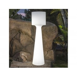 NEW GARDEN lampa ogrodowa GRACE 170 C biała - LED