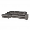 RICHMOND sofa narożna SANTOS L szara