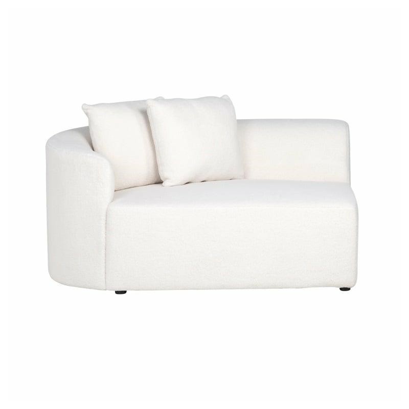 RICHMOND sofa GRAYSON L biała - krótka wersja