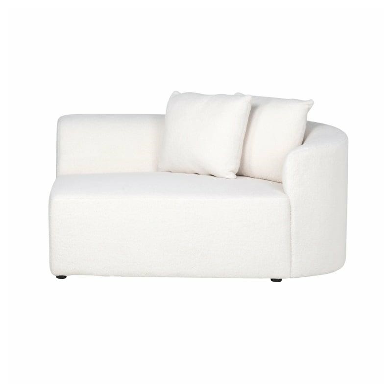 RICHMOND sofa GRAYSON R biała - krótka wersja