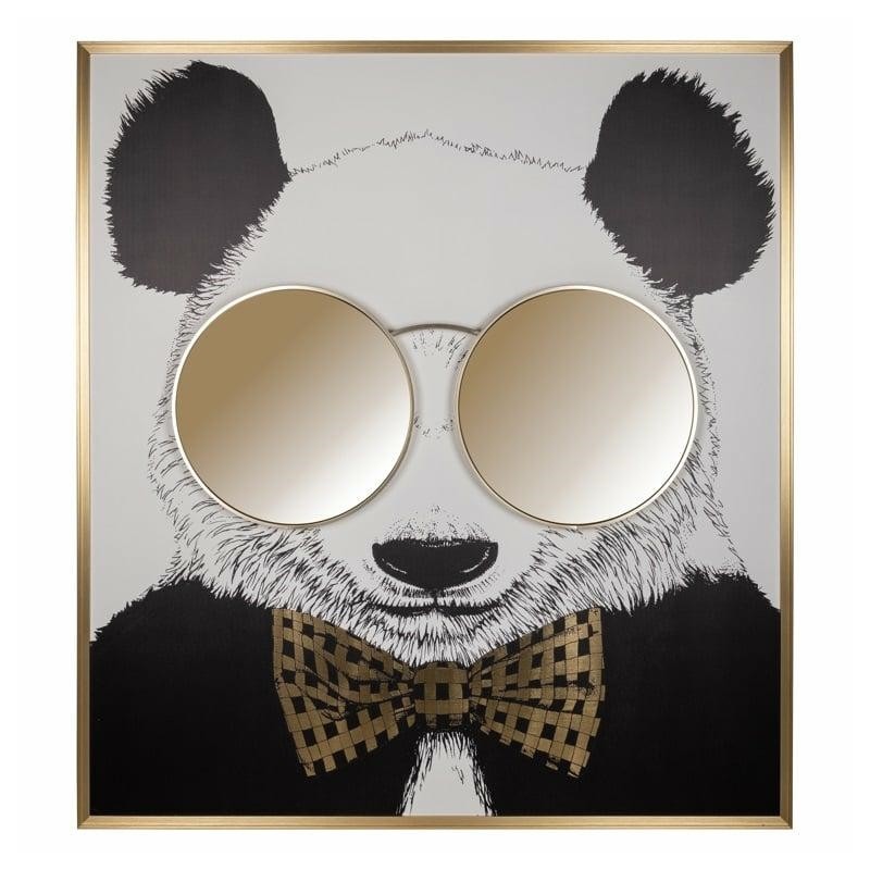 RICHMOND obraz SHINY PANDA 130x118cm