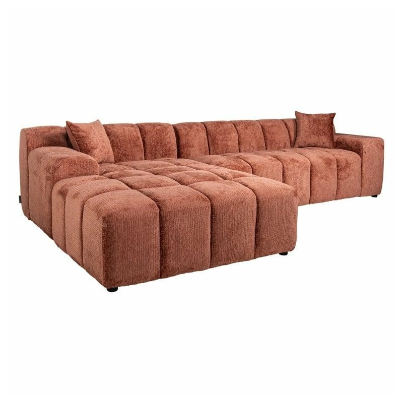 RICHMOND sofa CUBE L bordowa