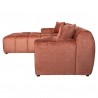 RICHMOND sofa CUBE L bordowa