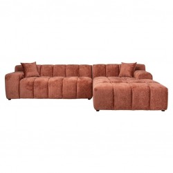 RICHMOND sofa CUBE R bordowa