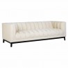 RICHMOND sofa BEAUDY biała - trudnopalna