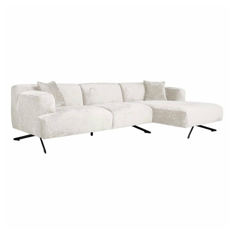 RICHMOND sofa narożna DONOVAN R biała