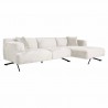 RICHMOND sofa narożna DONOVAN R biała