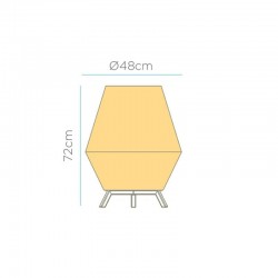 NEW GARDEN lampa dekoracyjna SISINE 70 CABLE IN&OUT