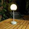 NEW GARDEN lampa stołowa NORAI SLIM 35 BATTERY space grey