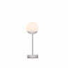 NEW GARDEN lampa stołowa NORAI SLIM 35 BATTERY white