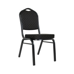 Krzesło bankietowe HERON czarne