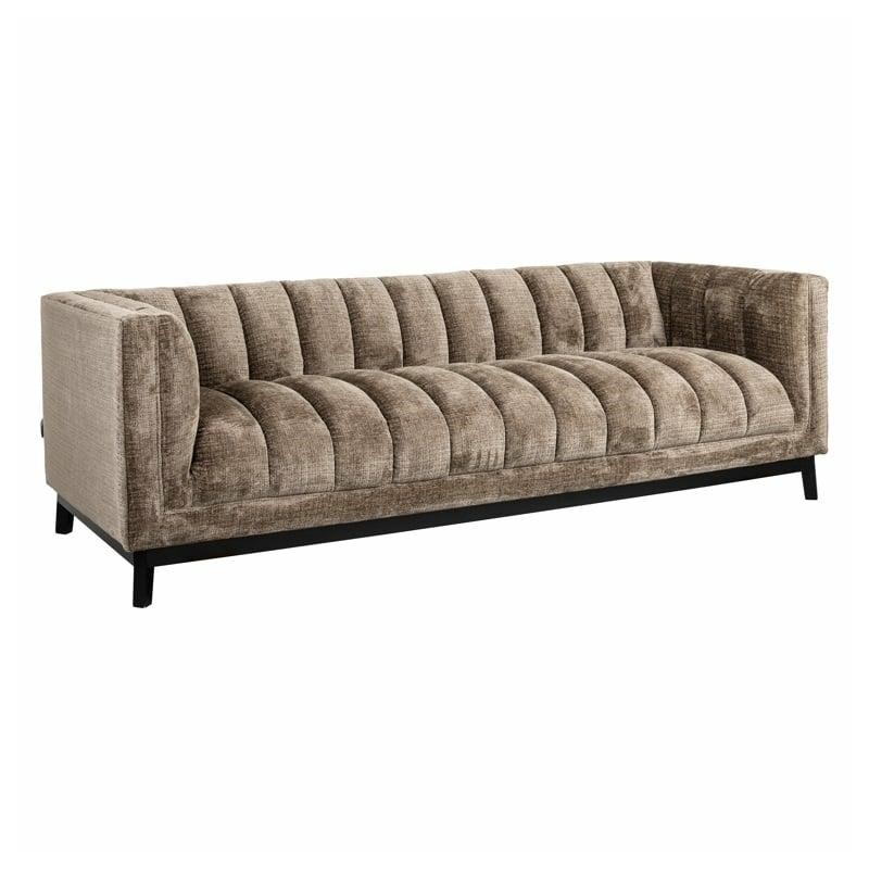 RICHMOND sofa BEAUDY brązowa -            trudnopalna