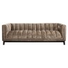 RICHMOND sofa BEAUDY brązowa -            trudnopalna