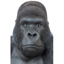 KARE dekoracja stojąca GORILLA XL 76cm czarna